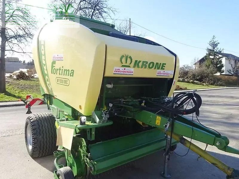 Krone fortima v 1800 mc rundballenpresse