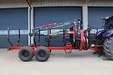 Farmi Rückewagen 12 to.-7,00m Kran