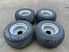 Continental und Vredestein 4 Kompletträder mit Reifen 19.0/45-17 auf 6-Loch ET 0 Felgen