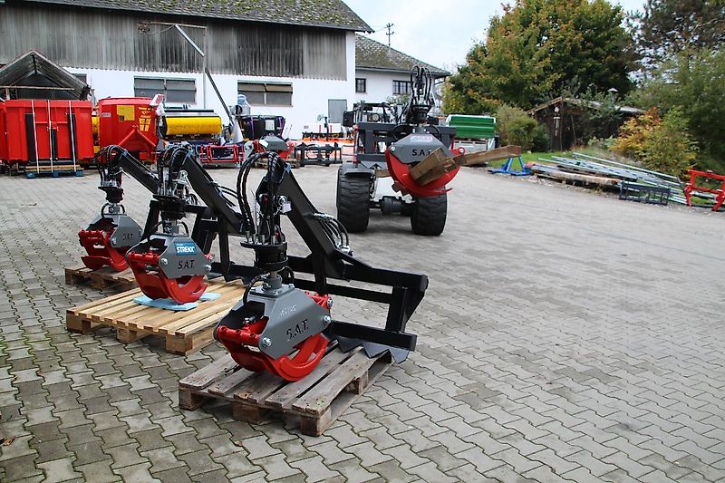 SAT - Rückezange mit Auslegearm - Neumaschine