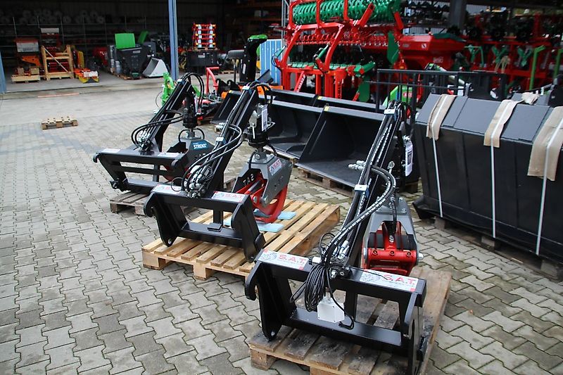 SAT - Rückezange mit Auslegearm - Neumaschine