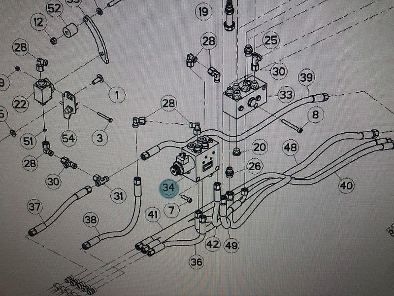 Kuhn Verteiler und Hydraulischer Steuerblock Setpreis