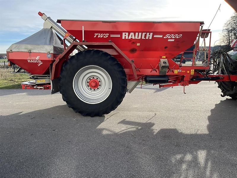 Rauch TWS 5000 Düngerwagen mit Deichsel-Lenkung und Streuer Axera H-EMC, gepflegter Zustand