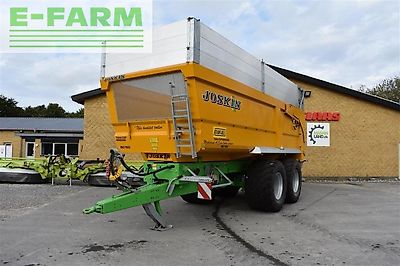 Joskin trans-cap 6500/22 bc150 aluminiumsoverbygningen kan tilkøbes.