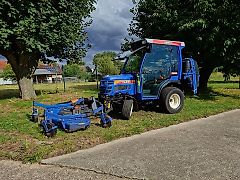 Iseki TH 3265 Rasentraktor+Klima+Mähwerk+Fangkorb GLS550