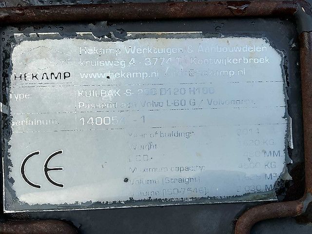 Hekamp Kuilbak S-250 D120 H100