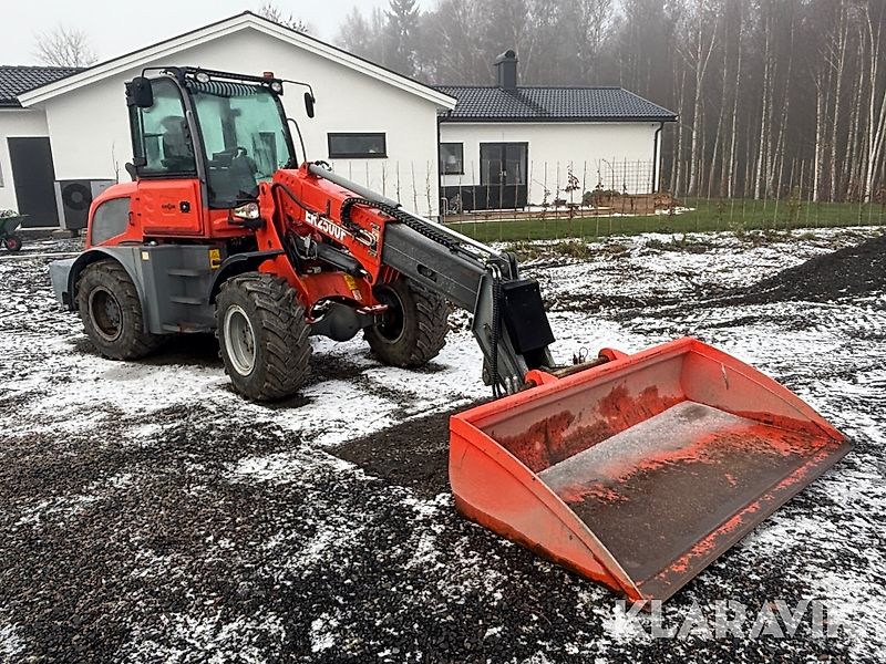 Hjullastare Everun ER2500F Teleskopisk - Med två redskap