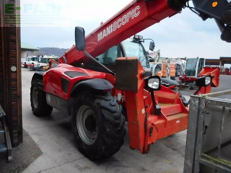 Manitou mt1440 ( 14m 4t ) arbeitskorb + gabel