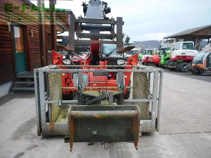 Manitou mt1440 ( 14m 4t ) arbeitskorb + gabel