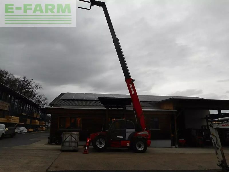 Manitou mt1440 ( 14m 4t ) arbeitskorb + gabel