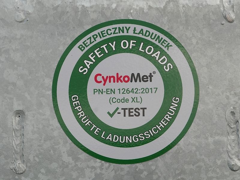 CynkoMet Ballenwagen BW 16 t H2 (Hydraulische Ladungssicherung) Strohwagen