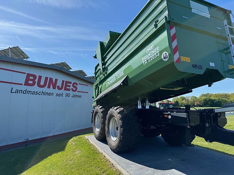 Brantner TA 22053/2 XPT Schwerlastmulde mit Aufsatzwänden, 6mm Mulde