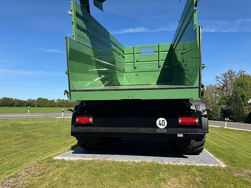 Brantner TA 22053/2 XPT Schwerlastmulde mit Aufsatzwänden, 6mm Mulde