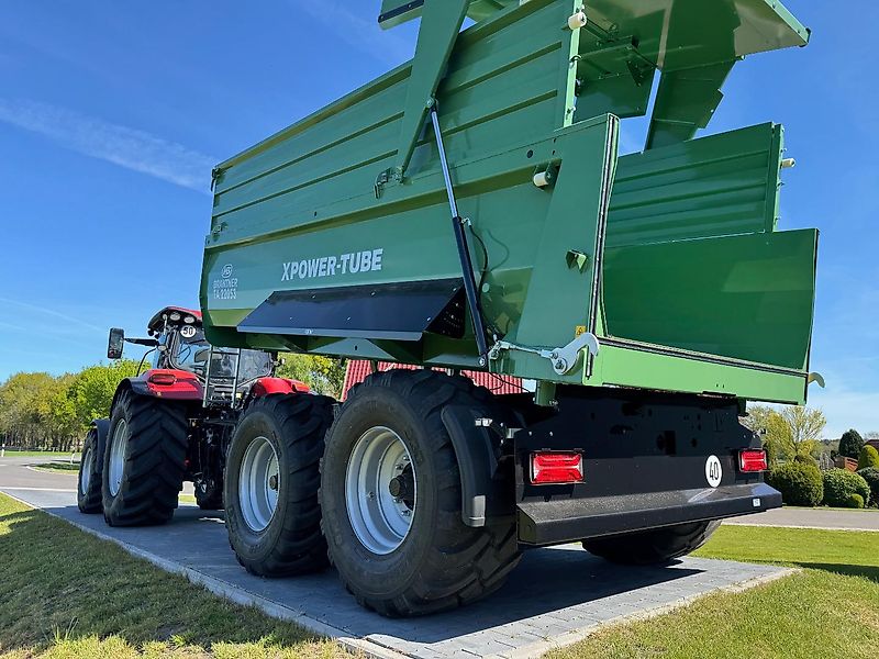 Brantner TA 22053/2 XPT Schwerlastmulde mit Aufsatzwänden, 6mm Mulde