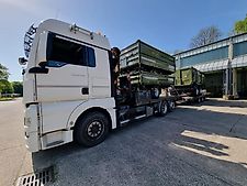 MAN MAN 3 Achs Kran LKW mit Tridem Anhänger gebraucht