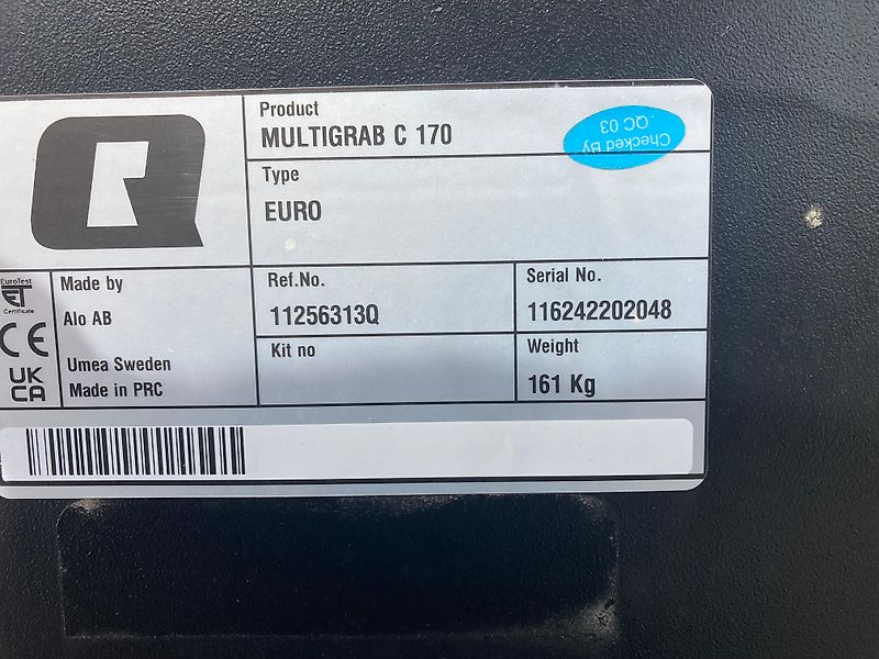 Alö Quicke Multigrab C 170 Euro
