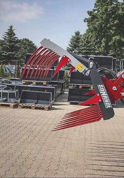 Sonarol Krokodil-Zange Greifer 2,1m mit Euro Aufnahme