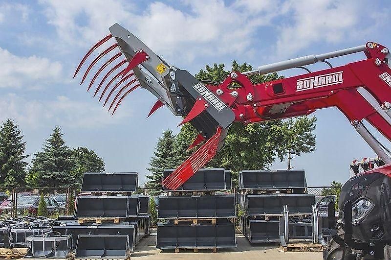 Sonarol Krokodil-Zange Greifer 2,1m mit Euro Aufnahme