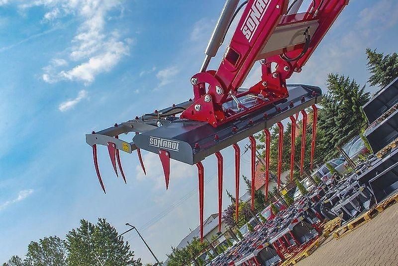 Sonarol Krokodil-Zange Greifer 2,1m mit Euro Aufnahme