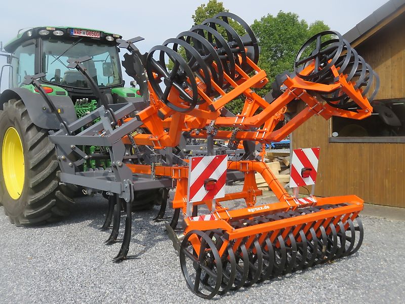 AgroXX TRIPLE-X 4.0-13 ZINKEN MULCHGRUBBER PREMIUM MIT DACHRINGWALZE--