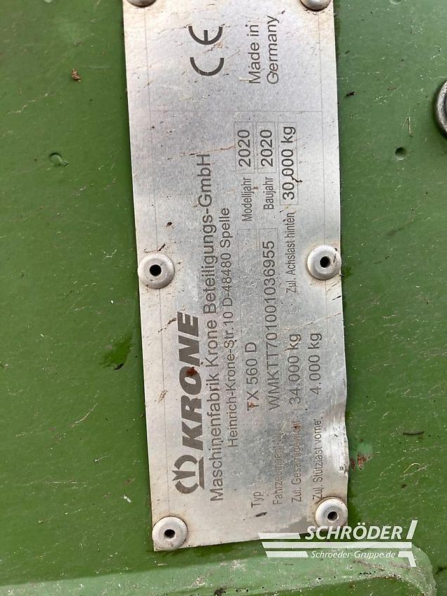 Krone TX 560 D