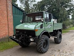 Unimog U1000 Voll Agrar Heckkraftheber Kipper Zapfwelle U424 TÜV