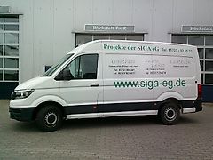Volkswagen Crafter 2.0 TDI FWD, Hochraum-Kasten L3H3, zGG 3500 kg, 3-Sitzer