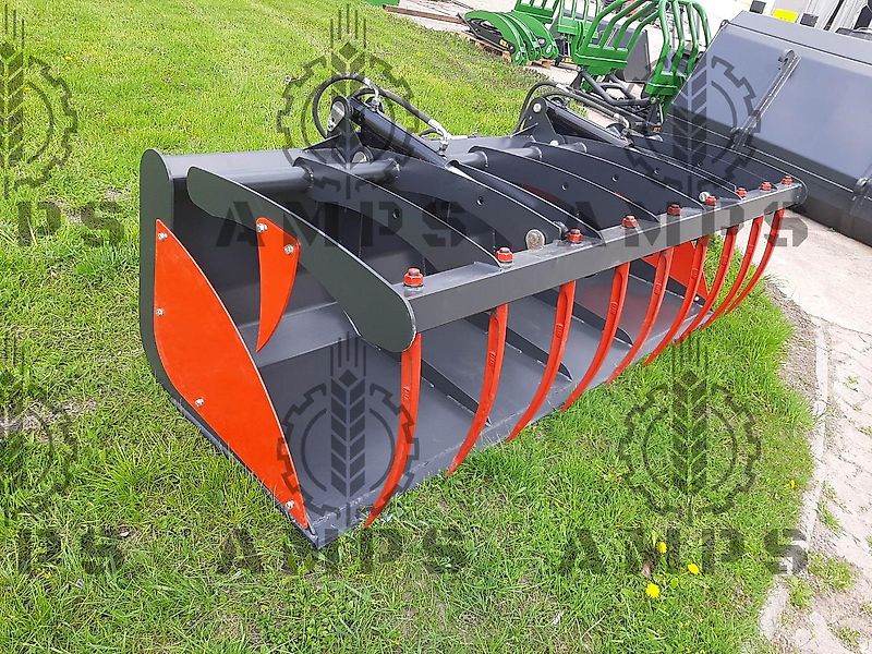 AMPS Łycho-Krokodyl Ząb Kuty II-Siłownikowy/ KROKOSCHAUFEL/ GREIFSCHAUFEL