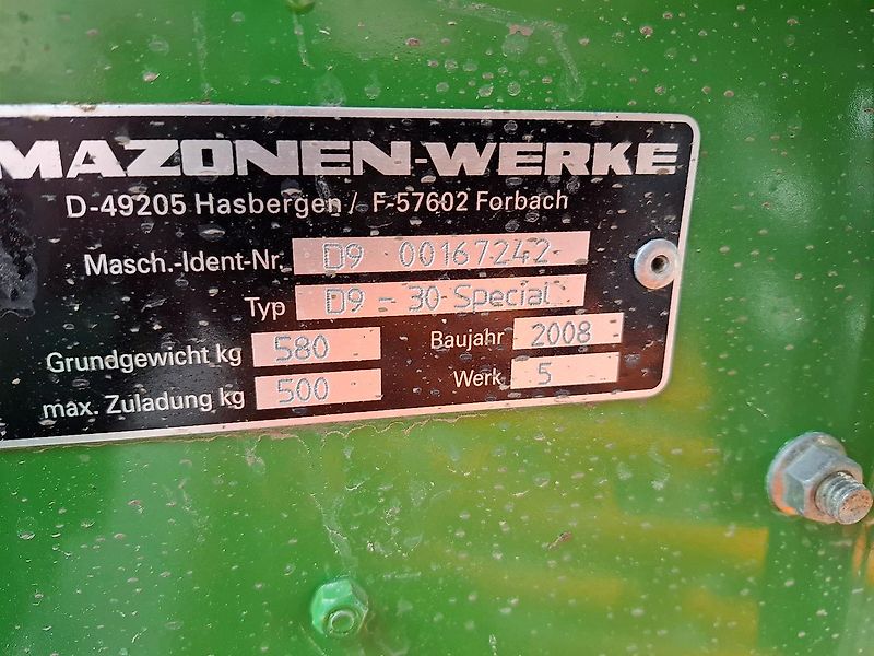 Amazone D9-30 Special