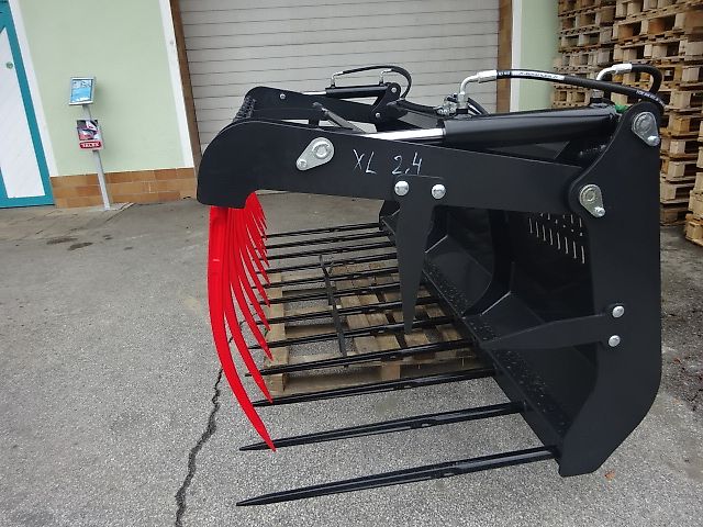 H L M - Silogreifgabel- Silogreifzange - Großvolumen- Maxi- XXL - 2,2 Meter - 2,4 Meter - 2,5 Meter XXL- Silogreifgabel Großvolumen- Silogreifgabel- XXL - 2,2 Meter - 2,4 Meter - 2,5 Meter