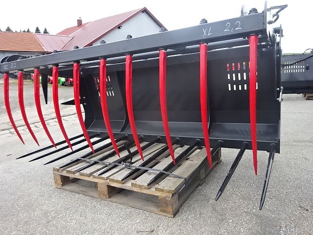 H L M - Silogreifgabel- Silogreifzange - Großvolumen- Maxi- XXL - 2,2 Meter - 2,4 Meter - 2,5 Meter XXL- Silogreifgabel Großvolumen- Silogreifgabel- XXL - 2,2 Meter - 2,4 Meter - 2,5 Meter