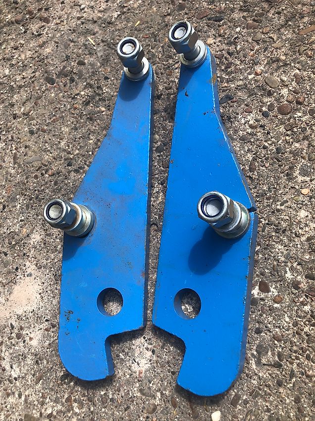 Lemken Kupplungsteile Solitär:Zirkon, 6618364, Fanghaken und Anbauplatten, Paketpreis