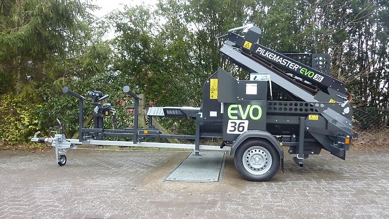 Pilkemaster EVO 36 Mobil Sägespalter Brennholzautomat