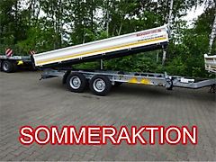Möslein TTD11 weiß neuer Tandem 3- Seitenkipper Tieflader
