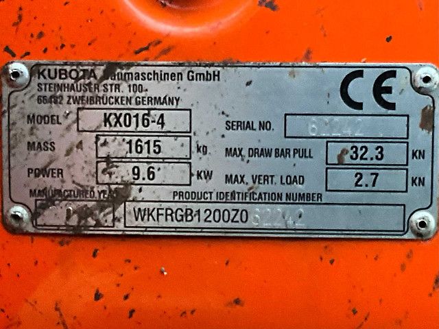 Kubota KX016-4G
