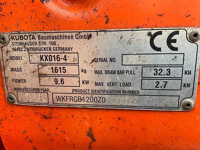 Kubota KX016-4G