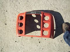 SAME Front- / Kühlerverkleidung Same Argon 65 mit kleinen Lackschäden