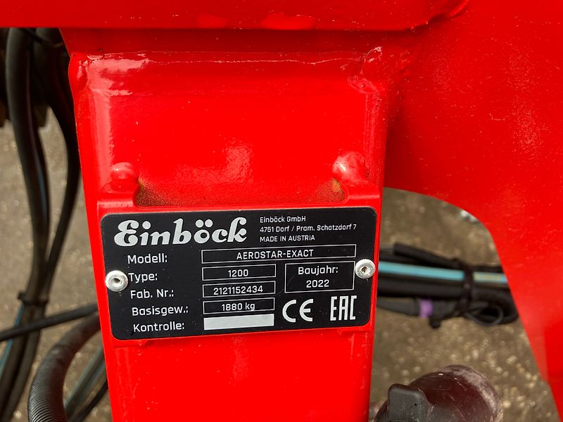 Einböck Aerostar Exact 1200