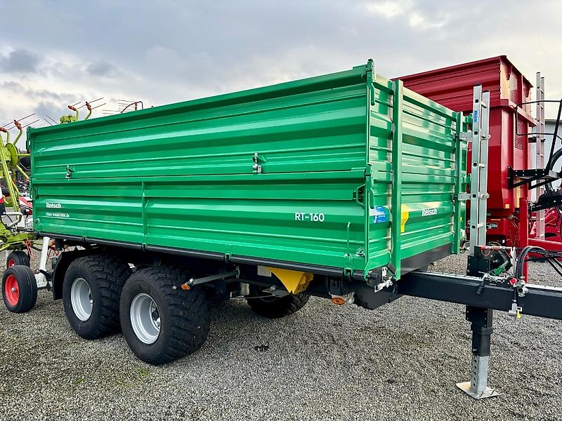 Reisch RT-160, 3-Seiten-Kipper, hydr. Heckschütte !