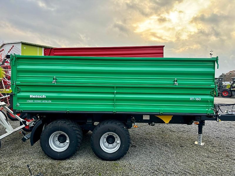 Reisch RT-160, 3-Seiten-Kipper, hydr. Heckschütte !