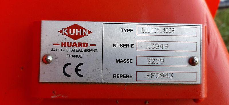 Kuhn Cultimer L400R