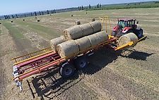 Kobzarenko Ballenwagen Tandem Selbstlader PT-21 (21 Ballen)