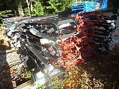 H - LM Wiesenegge 4 Meter - Hydraulisch . klappbar- 4 Reihig- Neu- schwere Ausführung H - LM 4 M - Hydraulisch - Schwer- 4 Reihiges Netz