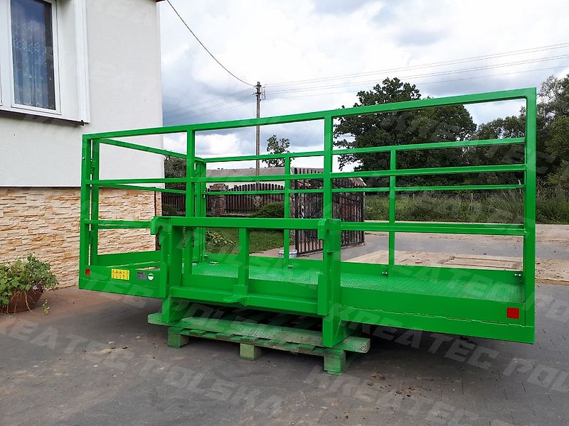 KREATEC Arbeitskorb, Arbeitsbühne 1,5m verzinkt