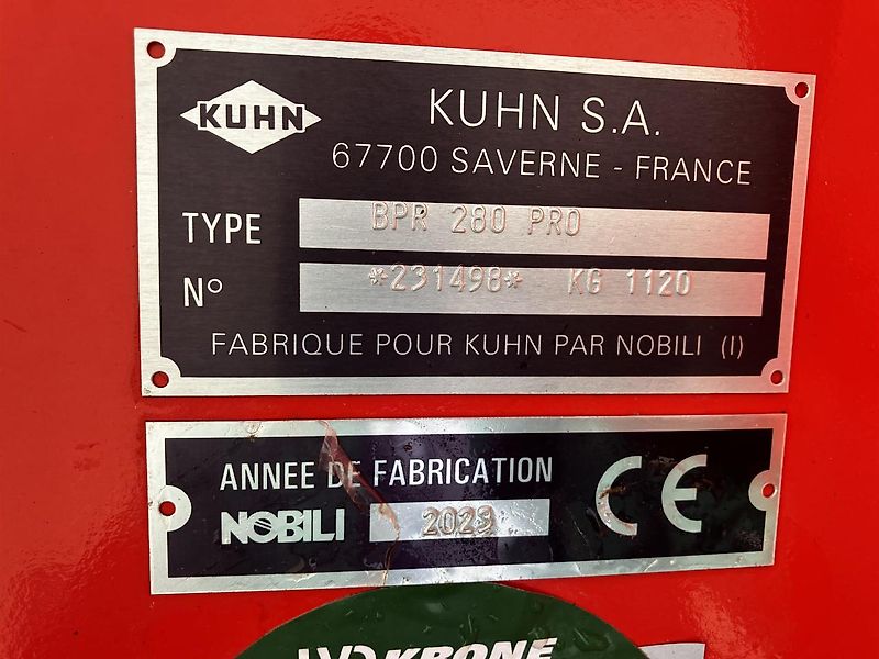 Kuhn BPR 280 Pro