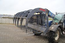 KREATEC Dungzange/ Dunggabel HEAVY für Teleskoplader