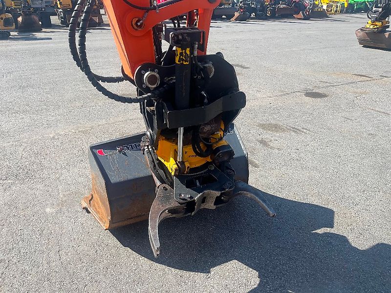 Hitachi ZX 85 US / Engcon, Pihdit, Rasvari, Kauha