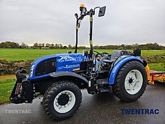 New Holland T3.70F / INO zijklepelmaaier / zaaimachine / Vigolo frees