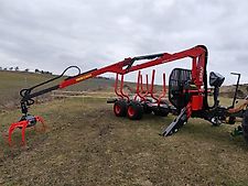 Krpan GP 13 D mit Kran 7,4k