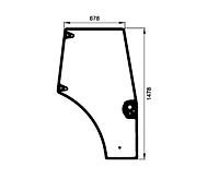 Case SZYBA DRZWI JX NEW HOLLAND TD PRAWA  87620223